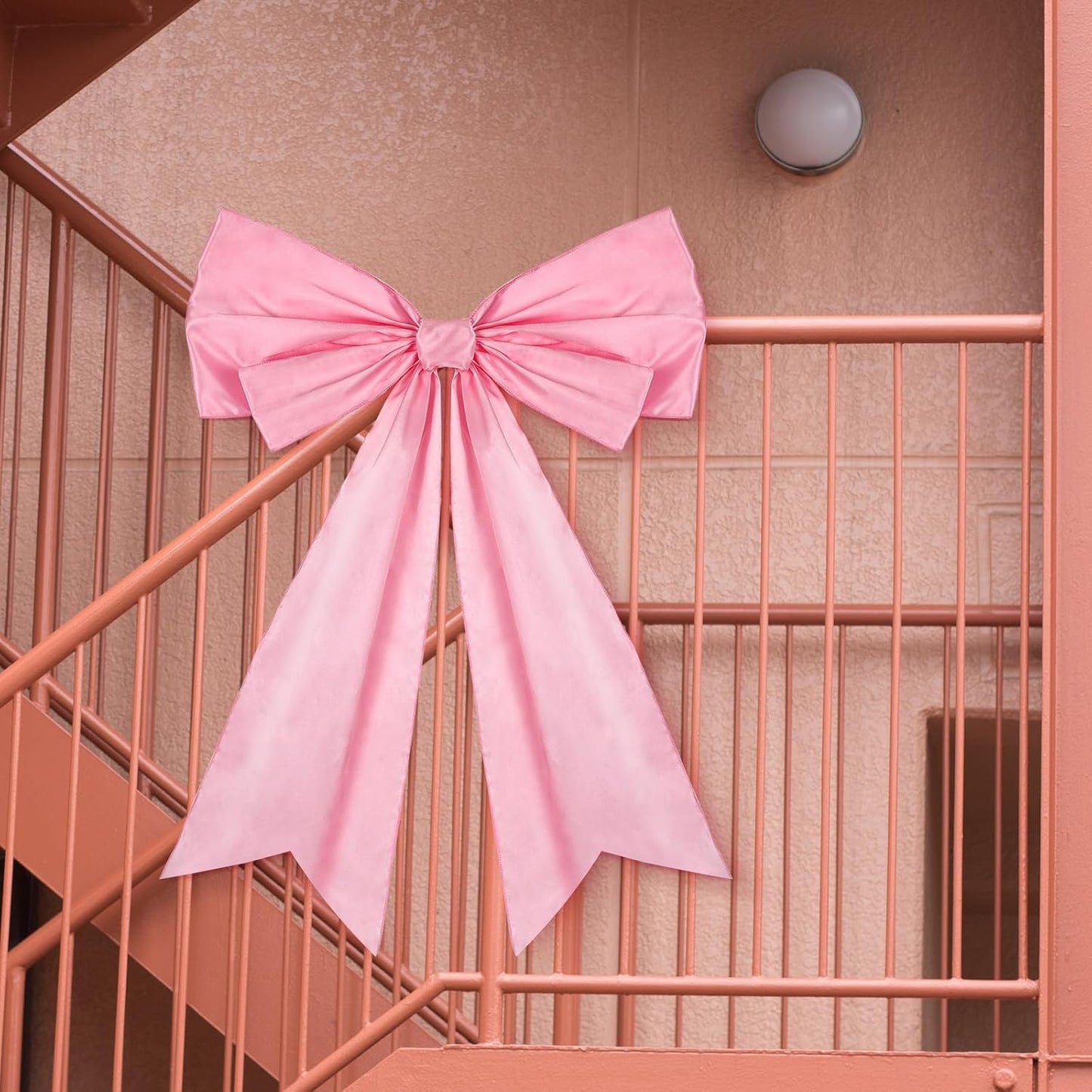 Skiennix Large Pink Coquette Bow - 27.6 x 21.7 Inches | Perfect for Birthdays, Bachelorette Parties & Weddings