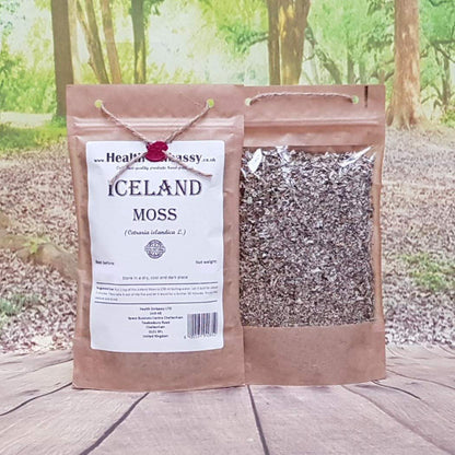 Health Embassy Iceland Moss | Cetraria Islandica L | 100% Natural (100g)