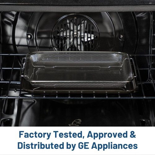 GE Appliances Air Fry Basket & Tray Set - Perfect for Crispy Cooking | PM48X120