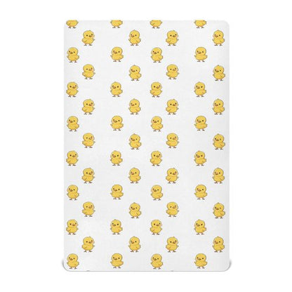 Baby Crib Sheet Rubber Ducks Crib Mattress for Boys and Girls Playard Sheet Soft Breathable Fitted Baby Mattress Cover 52x28in