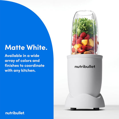 Nutribullet Pro Nutrient Extractor - 900W Power for Smoothies & Juices | Matte White Finish