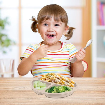 Eascrozn Toddler Utensils Set - 6 Pack Kids Silverware with Silicone Handles | Safe Forks & Spoons, Dishwasher Safe