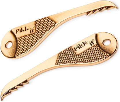 Pikk-it® Vacuum Hair Removal Tool - Effortlessly Eliminates Tangled Hair | Twin Pack for Pets & Humans