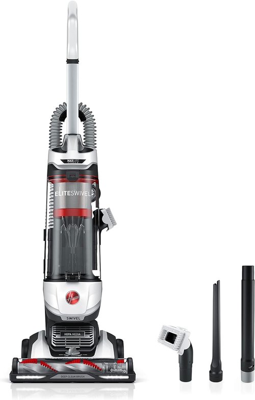 Hoover MAXLife Elite Swivel Vacuum Cleaner - Bagless, HEPA Filtration, WindTunnel Technology | Ideal for Home Use