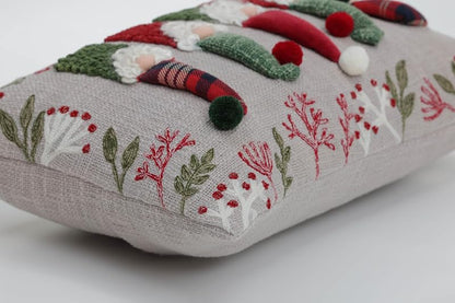 Pillow Perfect Christmas Gnome Throw Pillow 12 x 18 with Zipper & Insert
