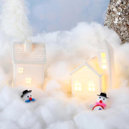 JOYIN Fake Snow Cotton | 1 LB Soft Snow Blanket for Christmas Village Decor & Winter Displays
