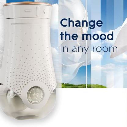 Glade PlugIns Refills Air Freshener - Clean Linen Scented Essential Oils | 1.34 Fl Oz, 2 Count