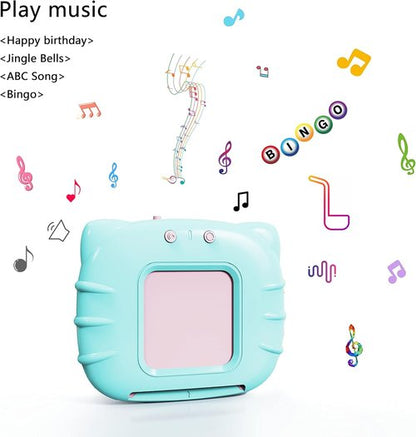 Lapare Audible Educational Toy - Musical Learning Tool for Toddlers Age 1-5 | 252 Flash Cards for Alphabet, Numbers, Colors & Shapes