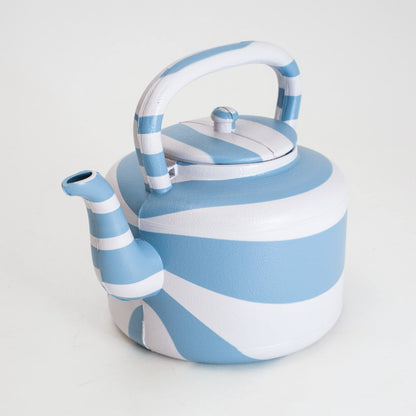 African Delights Watering Can - 1 Gallon Plastic Colorful Watering Jug - Watering Can - Made in Africa - Lota for Bathroom Blue/Black