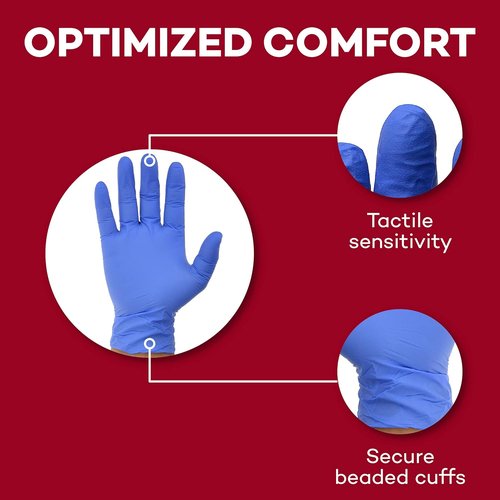 Dealmed Nitrile Exam Gloves - Medical Grade, Disposable, Latex-Free, Medium (200 Count)