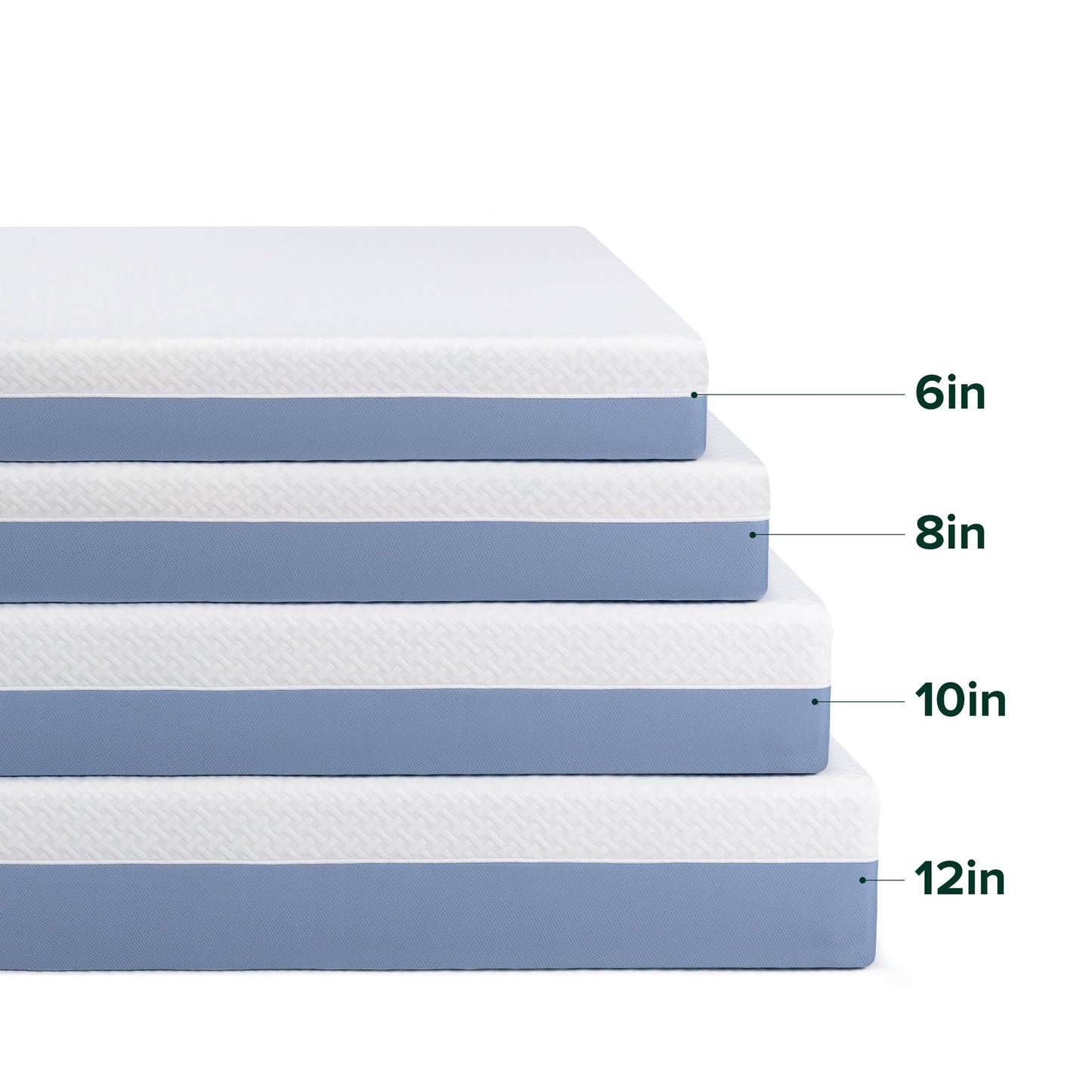 Zinus 12 Inch Queen Cooling Essential Memory Foam Mattress [NewVersion], Fiberglass Free, Medium Feel, Breathable Cooling Layers, Certified Safe Materials