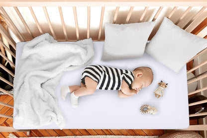 Utopia Bedding Waterproof Mattress Protector Crib Size (Pack of 10), Zippered Mattress Encasement Bed Bug and Dust Mite Proof, Absorbent Six-Sided Mattress Cover