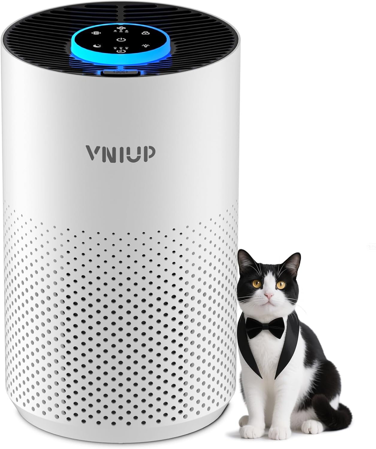 Vniup H14 True HEPA Air Purifier - Fragrance Function & Sleep Mode for Bedrooms Up to 1350 ft²