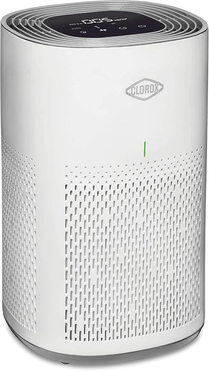 Clorox HEPA Air Purifier - True HEPA Filter for Medium Rooms Up to 1,000 Sq Ft | Removes 99.9% of Allergens