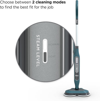 Shark Steam & Scrub Hard Floor Steam Mop - All-in-One Sanitizing with 2 Steam Modes & XL Water Tank | Teal S8002BRN