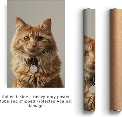 Custom Triptych Canvas Prints - Personalized Wall Art with Your Photos | Unframed 24x36 Set of 3
