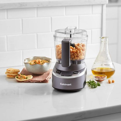 Cuisinart Mini Food Processor - Electric Chopper for Vegetables & Meats | 4 Cup, Black, RMC-100