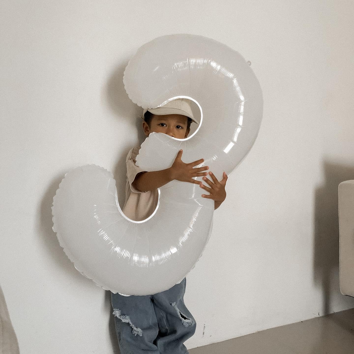 Translucent Number 9 Balloon by [Brand Name] - 40 Inch Giant Birthday Decoration for Boys & Girls
