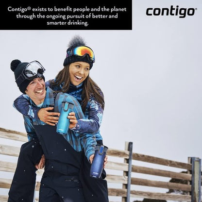 Contigo West Loop Travel Mug - Stainless Steel Vacuum Flask with Leakproof Design | BPA-Free Lid
