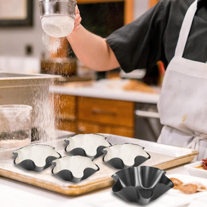 RUVINCE Taco Bowl Maker - Nonstick 4-Pack for Perfect Tortilla Bowls & Salad Shells