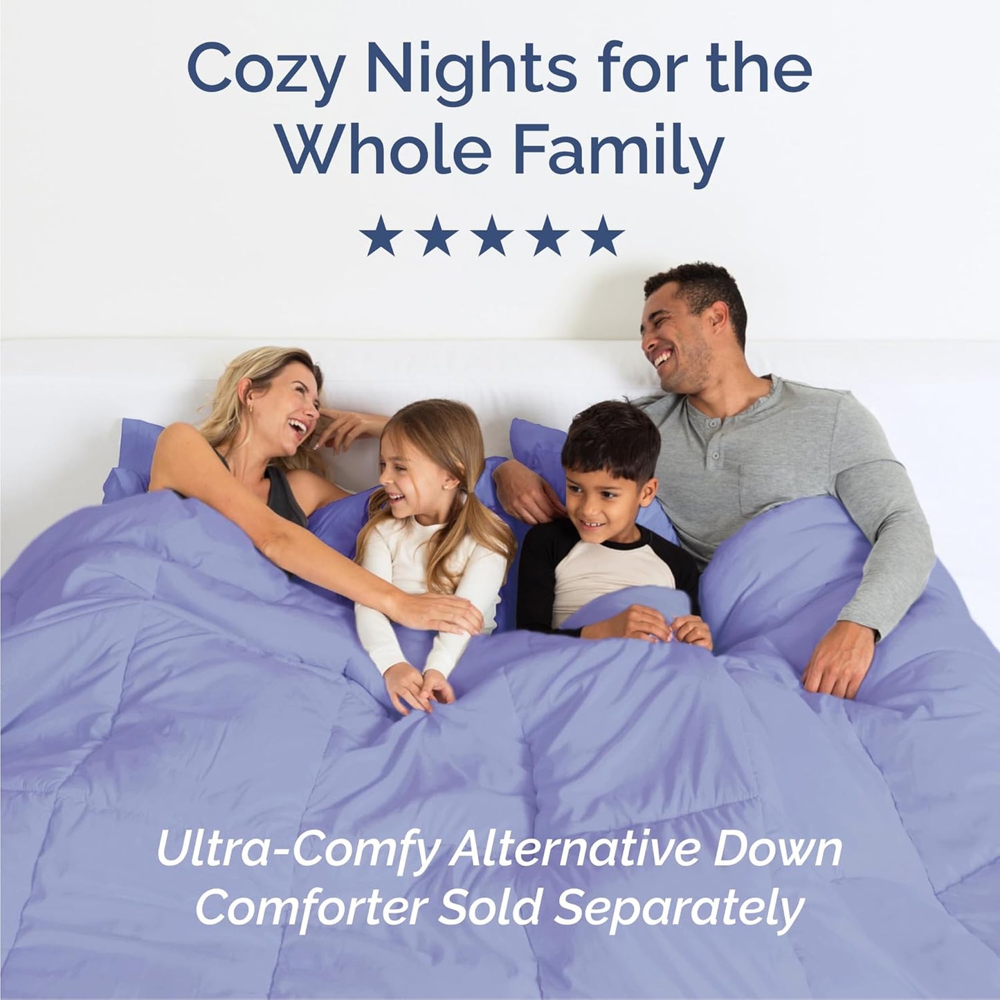 Queen Size Sheet Set by Hotel Luxury | Comfy, Breathable & Cooling - Ultra-Soft, Deep Pockets - Lavender