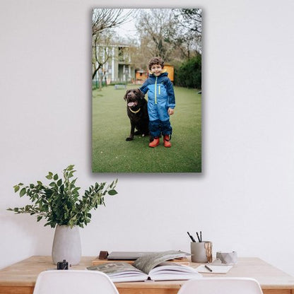 Custom Canvas Prints - Personalized Wall Art for Pets & Family | Unique Gifts for Mom & Dad (24'' W x 24'' H)