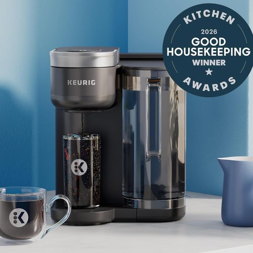 Keurig K-Brew+Chill Coffee Maker - Iced & Hot Single-Serve with MultiStream & QuickChill, 70oz Reservoir