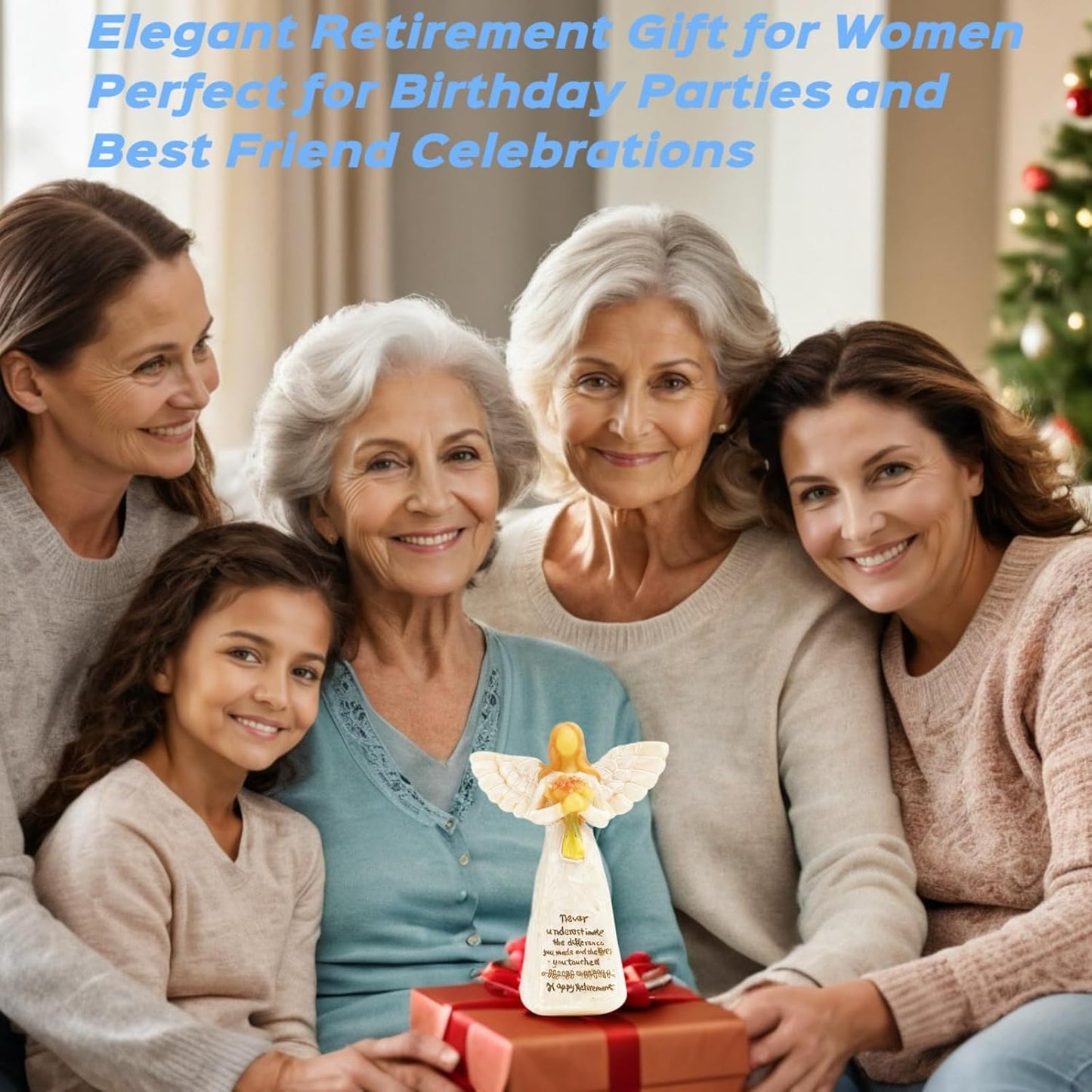 Regine Switzerland Angel Figurines - Thoughtful Retirement Gifts for Women | Perfect Christian Birthday Decor