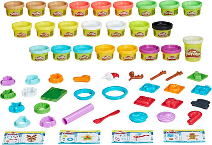 Play-Doh Advent Calendar | Fun Toy for Kids 3+ with 24 Surprises, Playmats & Non-Toxic Cans