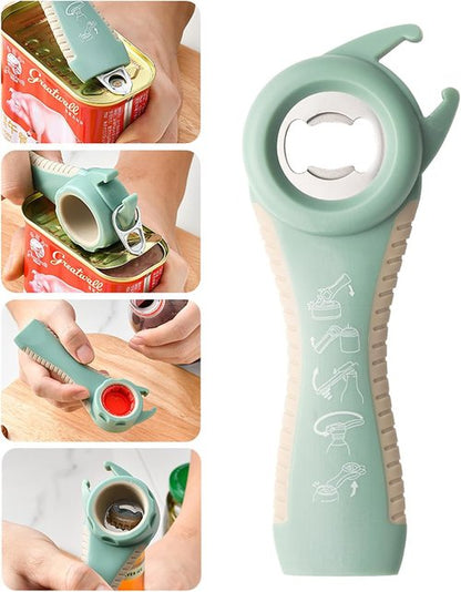 A-Green Bottle Opener - Ergonomic Jar Opener for Arthritic Hands | Ideal for Seniors & Weak Grip Users