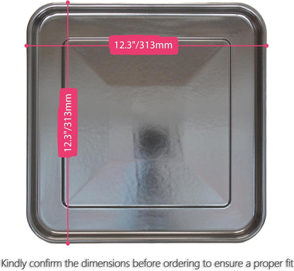 Ninja Foodi Baking Pan - Heavy Duty 12.3" Square Enamel Cookie Sheet | Replacement Tray for Air Fry Oven