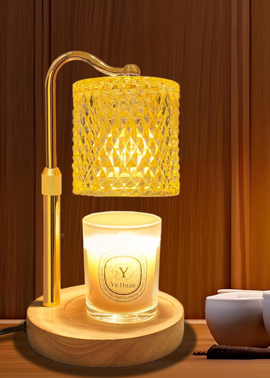 Skiennix Candle Warmer Lamp - Adjustable Height with Timer & Dimmer | Perfect Gift for Women & Home Decor