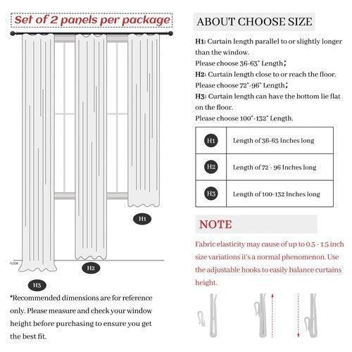 100% Blackout Linen 96 Inch Curtains 2 Panel Set for Bedroom, Modern Pinch Pleated Natural Linen Off Beige White Insulated Heavy Curtain 40 x 96 Inches Length Sliding Glass Door Room Darkening Drapes