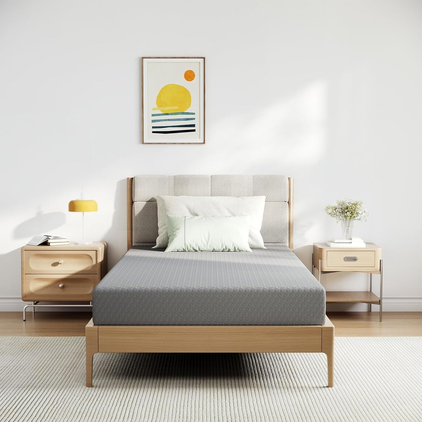 Novilla Twin Mattress - 5 Inch Gel-Infused Memory Foam for Kids | Pressure-Relieving & Cool Touch