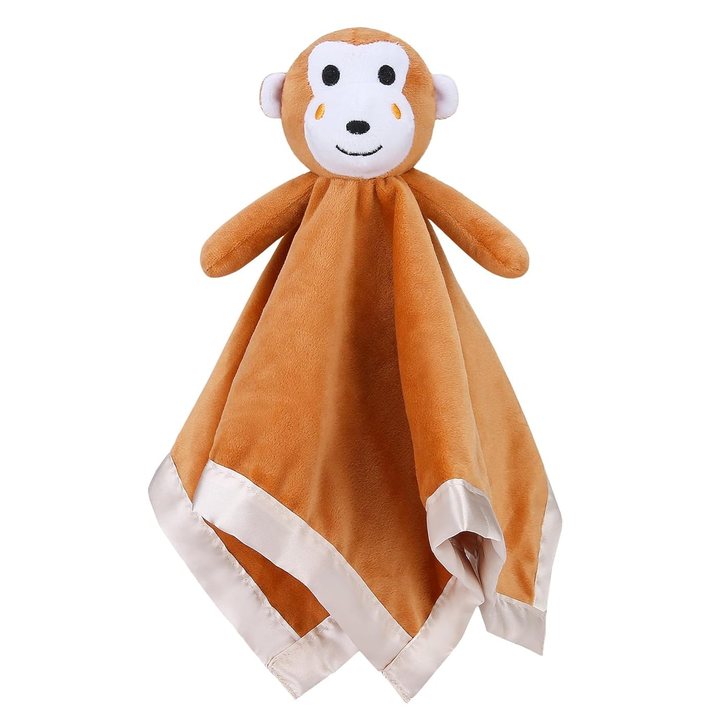Pro Goleem Monkey Loveys - Soft Security Blanket & Snuggle Toy for Babies | 16 Inch Gift for Boys & Girls