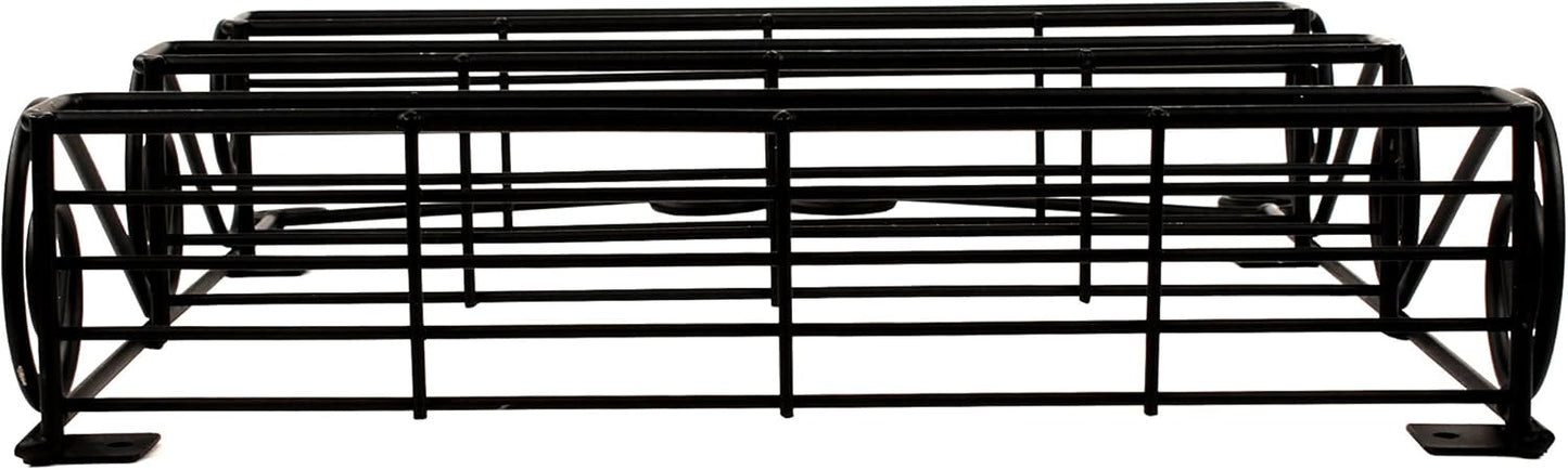 Spectrum Diversified 3-Tier Wall-Mounted Spice Rack Organizer - Stylish Storage for Kitchen & Beauty Products