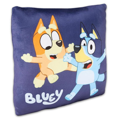 12-Inch Bluey Plush Pillow Set for Kids - Toddler Bedroom Decor Bundle