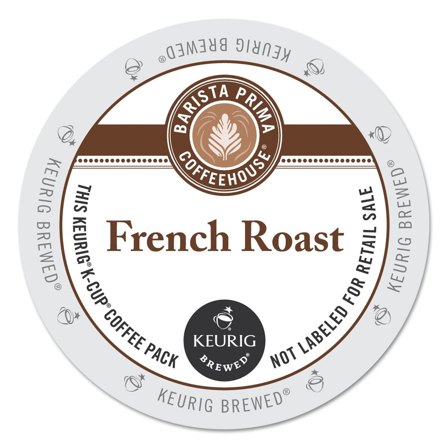 Barista Prima Coffeehouse, French Roast K-Cup Portion Pack for Keurig Brewers, 24- Count