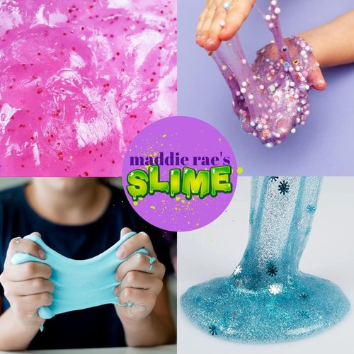 Maddie Rae's Slime Glue - Non-Toxic Clear & White 2-Pack (1/2 Gallon Each) | Perfect for Slime Kits & Crafts
