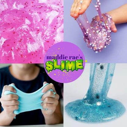 Maddie Rae's Slime Glue - Non-Toxic Clear & White 2-Pack (1/2 Gallon Each) | Perfect for Slime Kits & Crafts