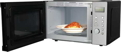 Emerson MW9005SS Microwave Oven - Compact 0.9 Cu. Ft. Design with 900W Power & LED Display