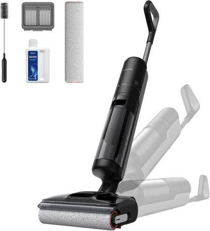 DREAME H12 Pro FlexReach Cordless Wet Dry Vacuum Cleaner - 180° Lie-Flat Design, Self-Cleaning, 50 Mins Runtime