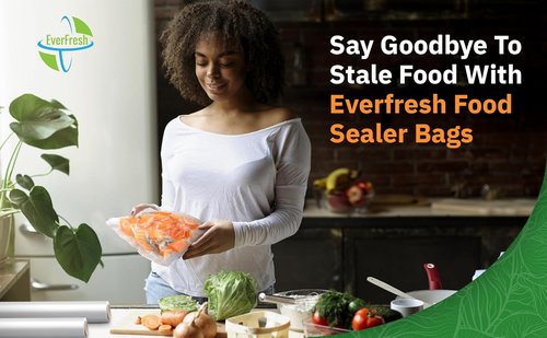 EverFresh Vacuum Sealer Rolls - 11" x 25' | 15% Thicker Embossing | BPA-Free, Compatible with FoodSaver