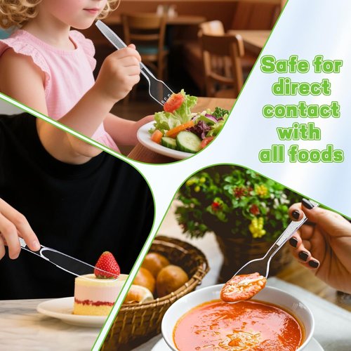 7.1 Extra Heavy-Duty Plastic Forks - 120 Count Premium Disposable, BPA-Free & Heat Resistant for Parties | Catering & Everyday Use