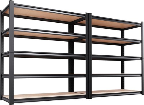 Heavy Duty Metal Shelving Unit by [Brand Name] - Adjustable 5-Tier Garage Storage Rack, 2050 lbs Capacity, 71”x46”x18”