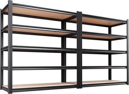 Heavy Duty Metal Shelving Unit by [Brand Name] - Adjustable 5-Tier Garage Storage Rack, 2050 lbs Capacity, 71”x46”x18”