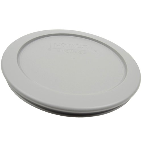 Pyrex 7200-PC Jet Gray Round Plastic Food Storage Replacement Lid Made in the USA
