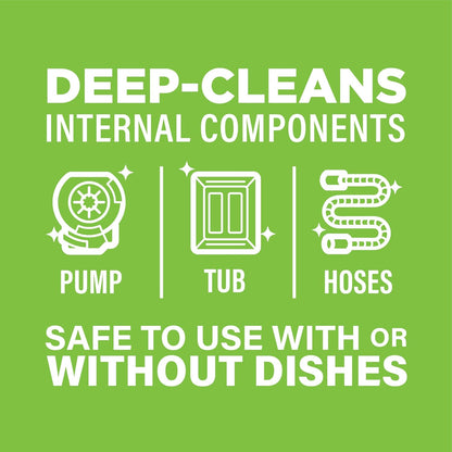 Affresh Dishwasher Cleaner - Eliminates Odors & Grime | 6 Tablets for 6-Month Supply