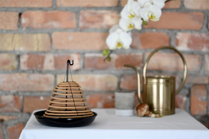 Rool Citronella Incense Coil - Outdoor Candles for Backyard & Camping | Includes Holder