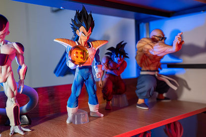 Vegeta Action Figure Statue by DZB - 11 Inch PVC Collectible for Birthday Gifts